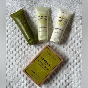 Crabtree & Evelyn ~ Verbena & Lavender 4 piece travel minis